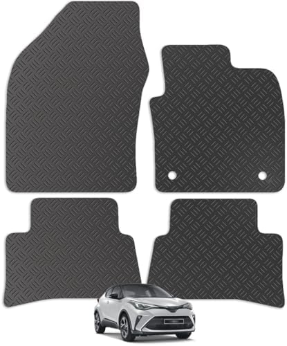Rhinos Autostyling COMPATIBLE WITH TOYOTA CH-R (2017 ONWARDS) - Grey - View #8