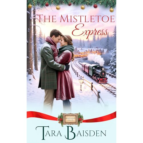 The Mistletoe Express Audiolibro Por Tara Baisden arte de portada