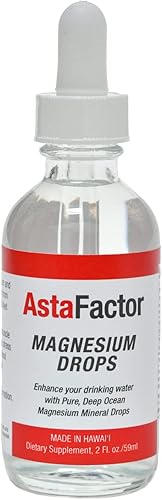 Gotas de magnesio  Hecho en Hawái  con otros oligominerales  Fácil de tomar líquido 2 onzas líquidas  Ayuda en el cerebro, estado de ánimo. Músculo,