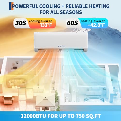 Image of mini Split Air Conditioner SEER22 12000BTU with WiFi 115V US