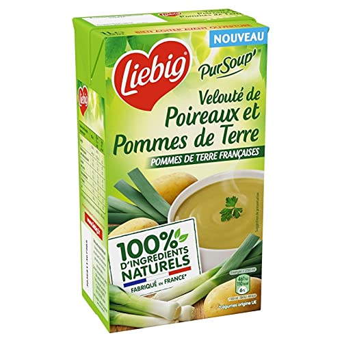 Velouté Poireaux Pommes de Terre Liebig Pur'Soup 1L la solution pour un repas sain rapide