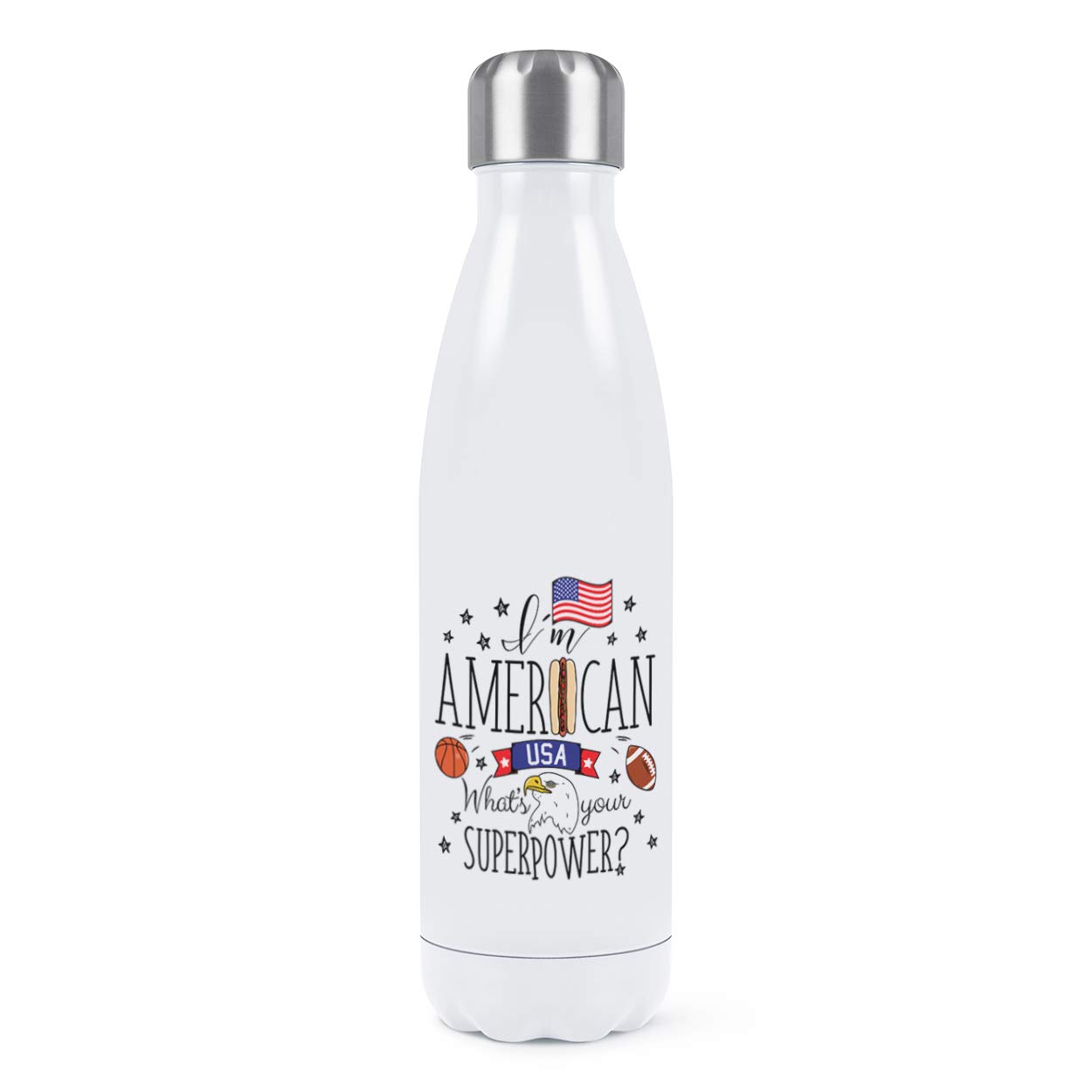 Bouteille eau isolée 500ml gourde acier inoxydable anti condensation et fuite