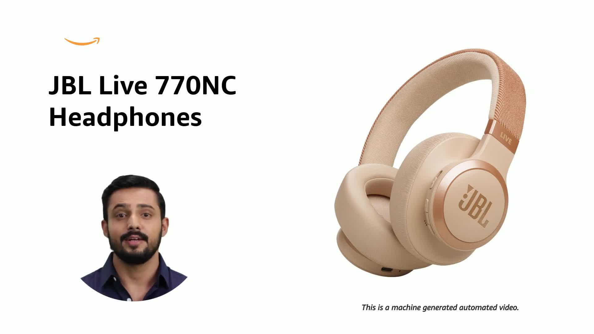 JBL Live 770NC - Wireless Over-Ear Headphones with True Adaptive