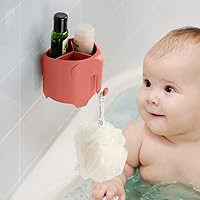 Vista 5 de Soporte para cepillos de dientes para niños, lindo soporte para cepillos de dientes de elefante para niños, soporte para pasta de dientes para baño