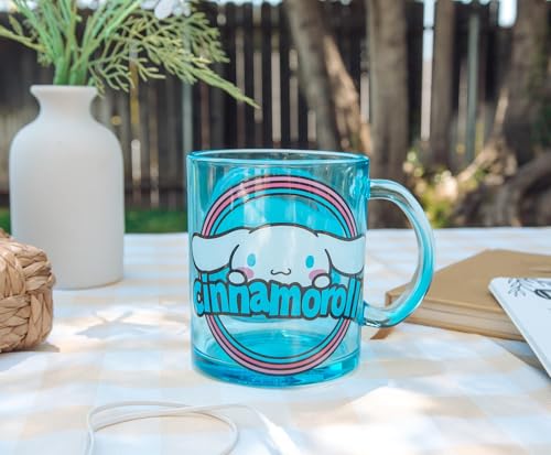 Taza de vidrio Silver Buffalo Sanrio Cinnamoroll 18oz miniatura 4