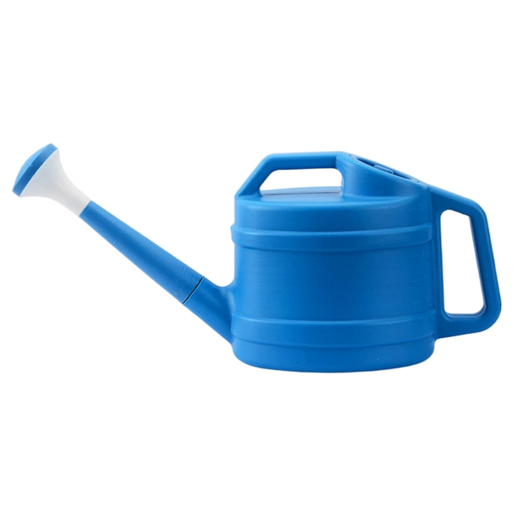 Plastic Watering Can, 1 Gallon Garden Watering Can with Detachable Long Spout for Indoor & Outdoor Plants, Blue - Plastic