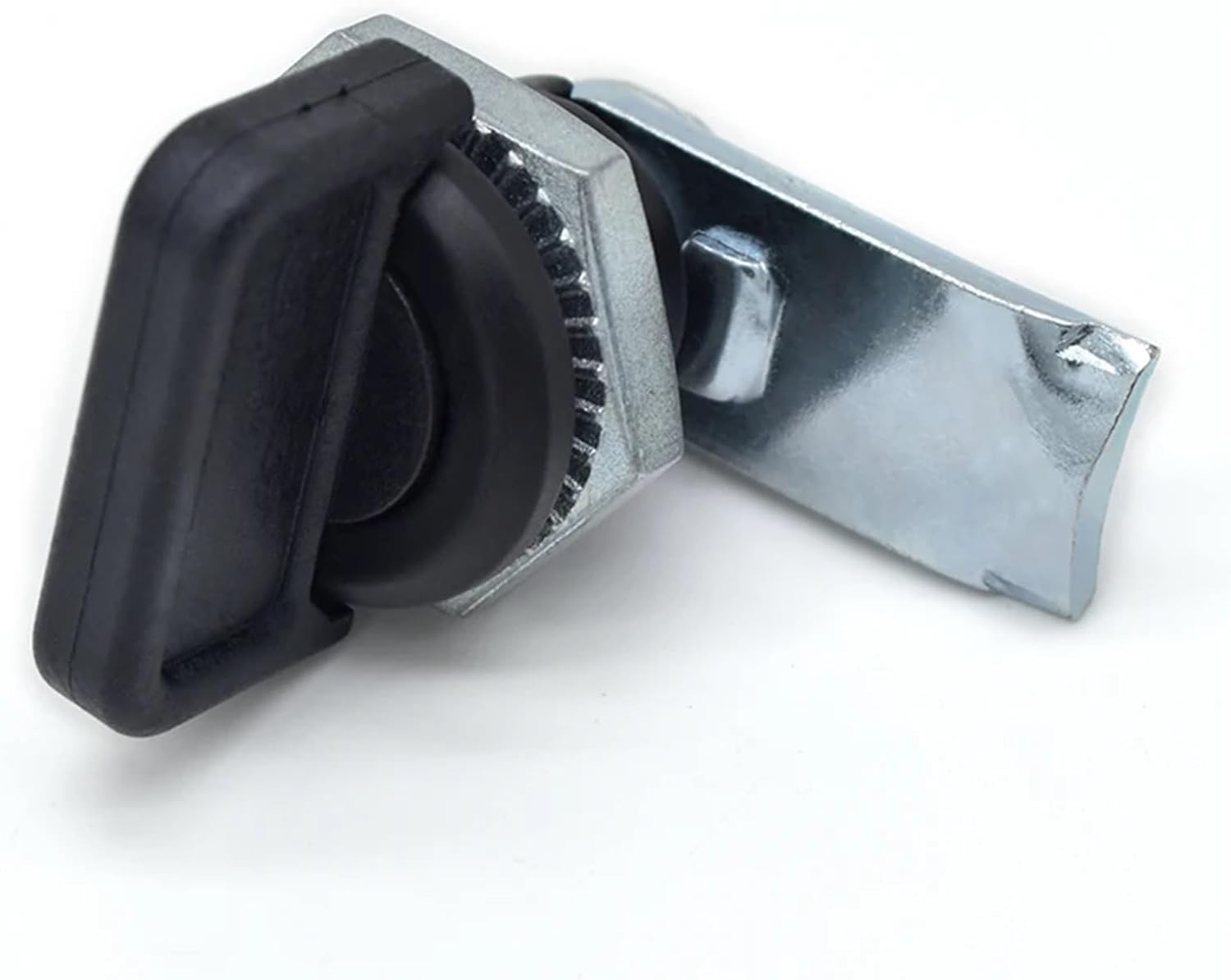 XK204-7BPA Slotted Handle Small Round Lock Small Turn-Tongue Lock Mini Small Lock Cylindrical Plate Lock 1Pcs