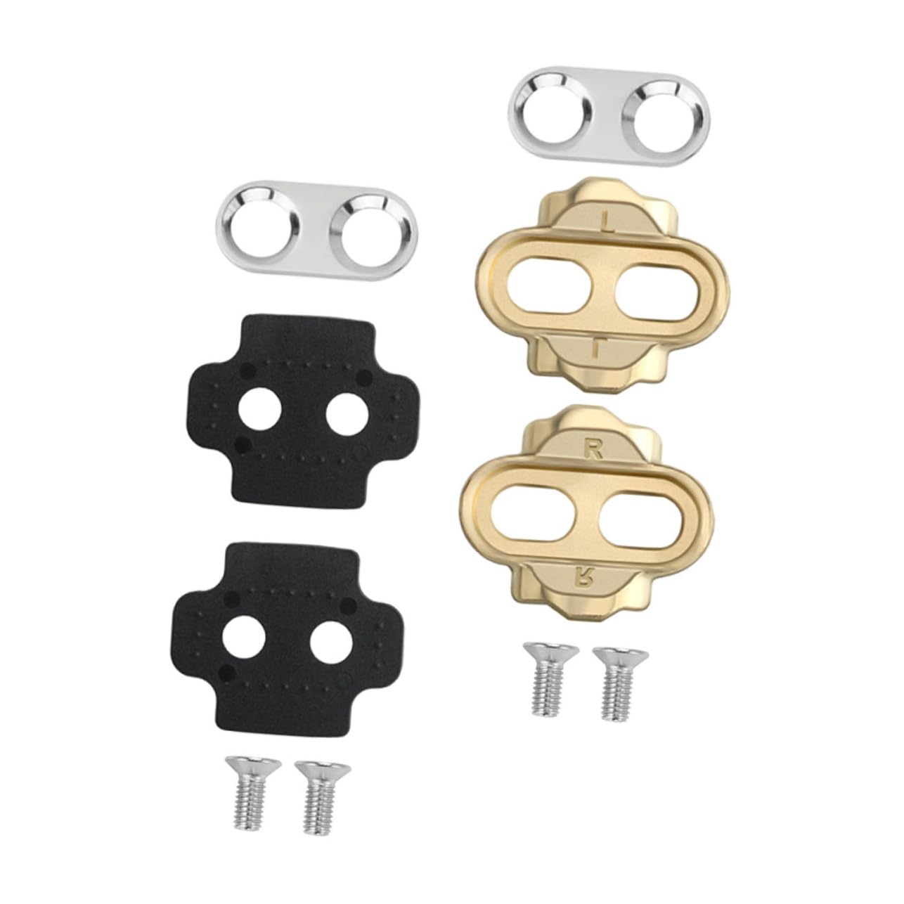 BESPORTBLE 1 Set Portable Bike Cleat Cleats for Cycling Shoes Lightweight and Sturdy Pedal Accessories