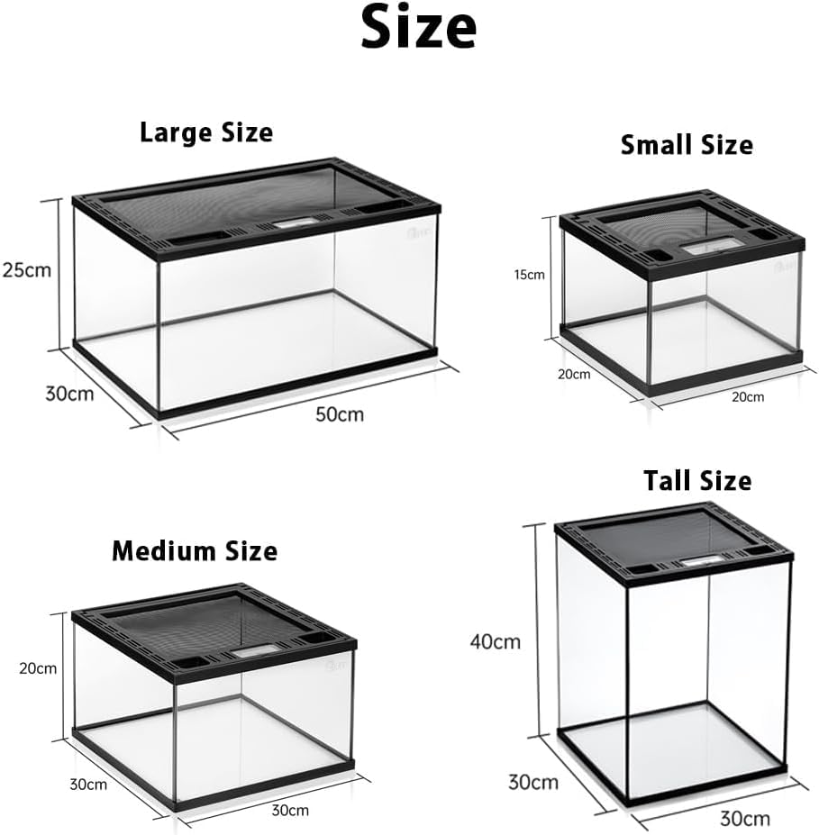 Amazon | 爬虫類 ケージ グラステラリウム 飼育ケース 大 爬虫類
