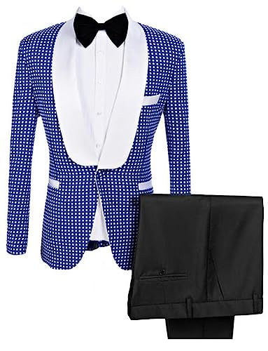 Costume homme veste à pois tenue de cérémonie mariage bal