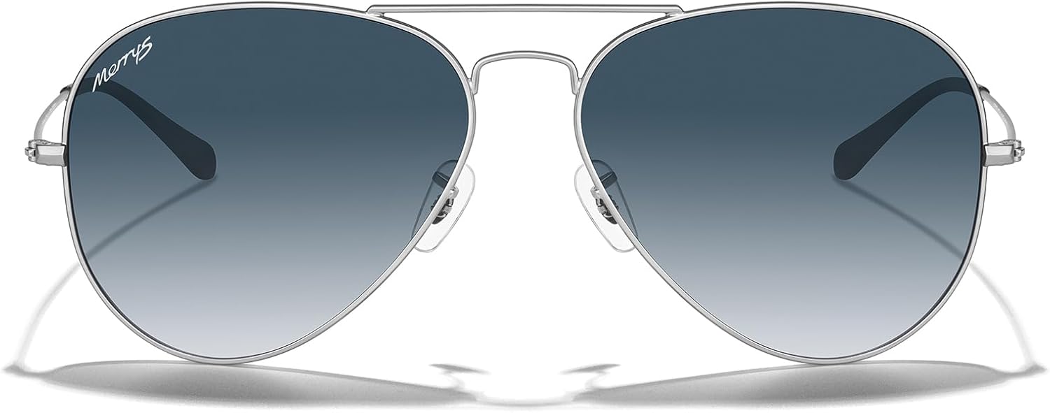 MERRY'S Classic Polarized Aviator Sunglasses for Men Women S6025 - Image 2