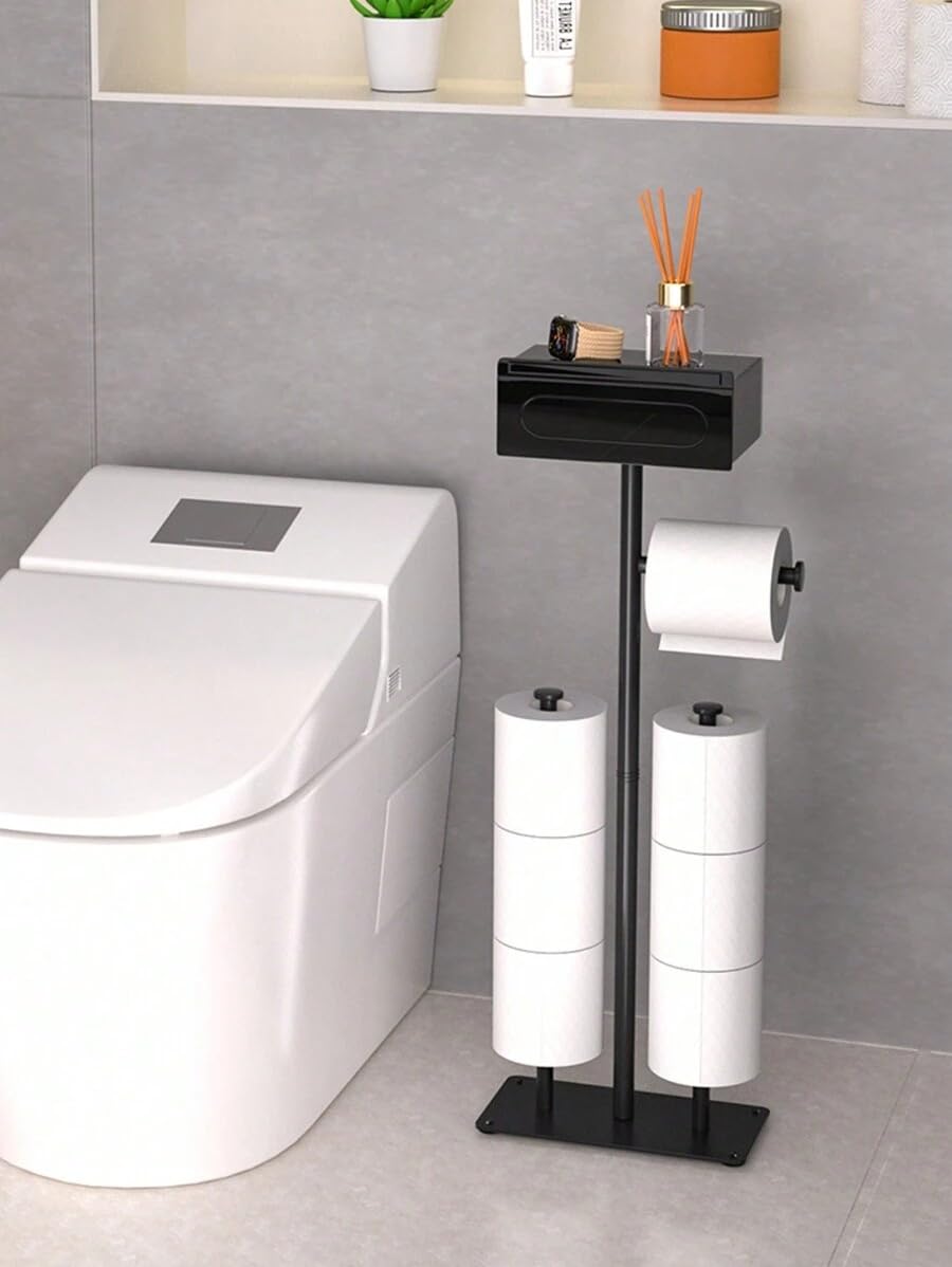 ぽんこ 様 トイレットペーパー ホルダー スタンド★完成品★ 1.jpg