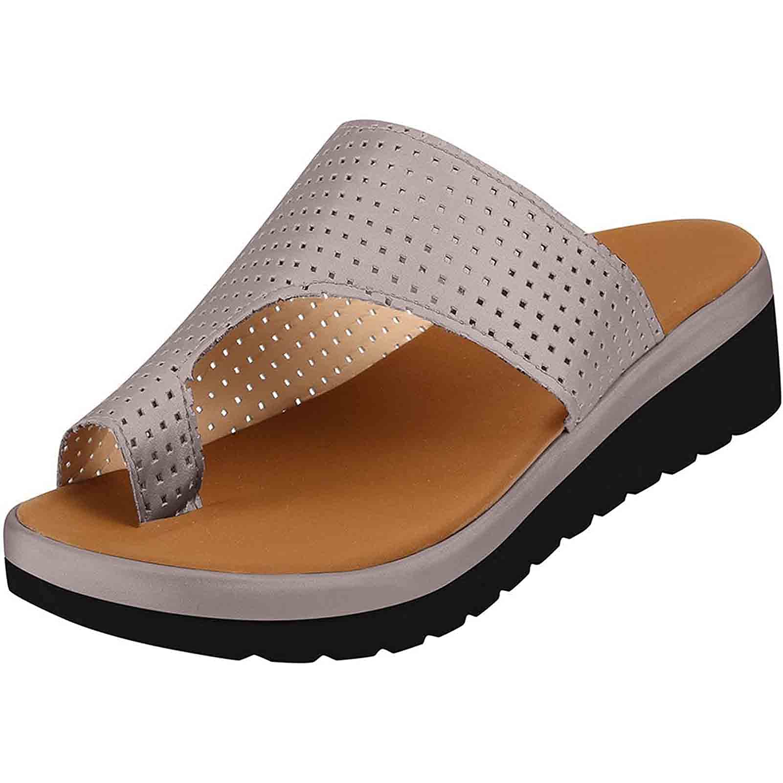 arch support platform sandals