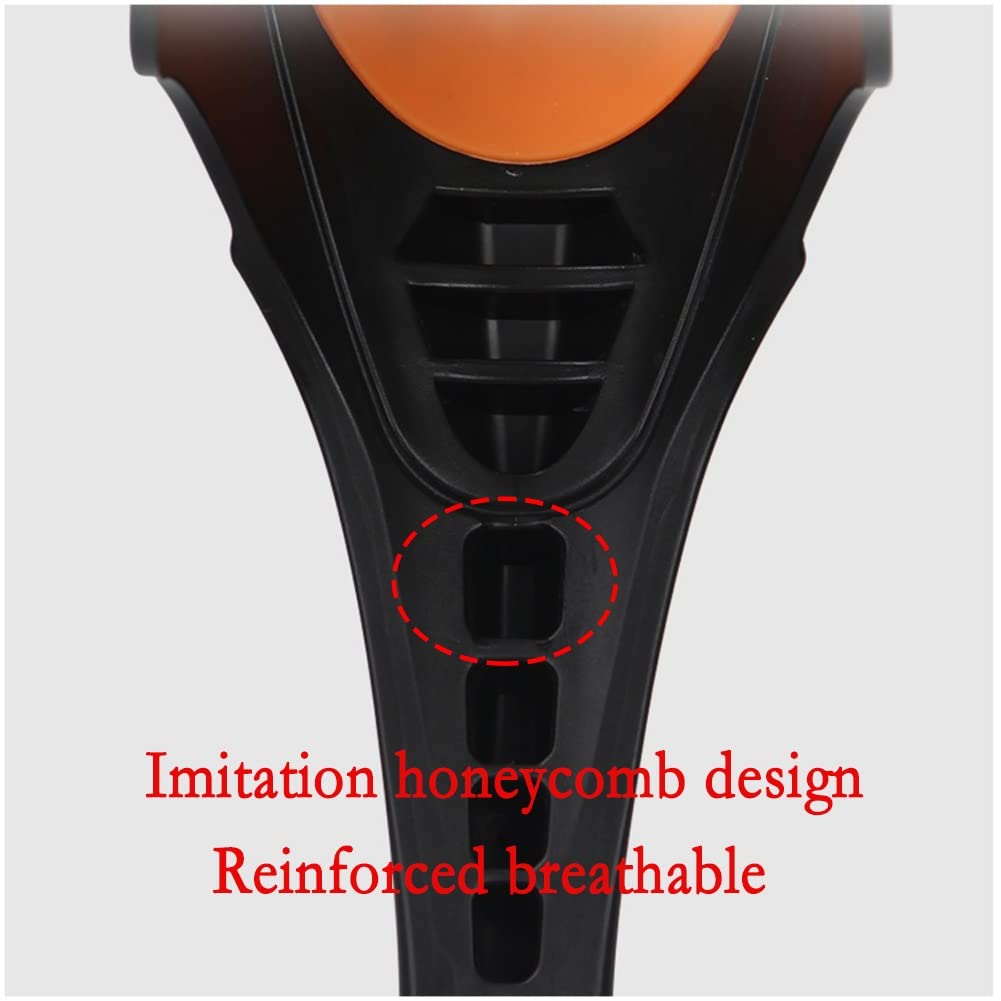 Muletas plegables naranjas para antebrazo para niños y adultos, ajustables y portátiles, ergonómicas, soporte de codo para adolescentes
