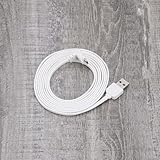 VGOL 1 PC 2M 6.6Ft 90 Degree Right Angle Flat Micro USB Charging Power Cable Cord Cameras Compatible with Arlo Pro, Pro 2 Compatible with Arlo GO Compatible with Arlo U8I0 - Image 5