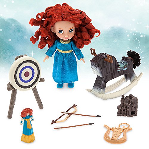 Disney Animators' Collection Merida Mini Doll Play Set - 5 Inch