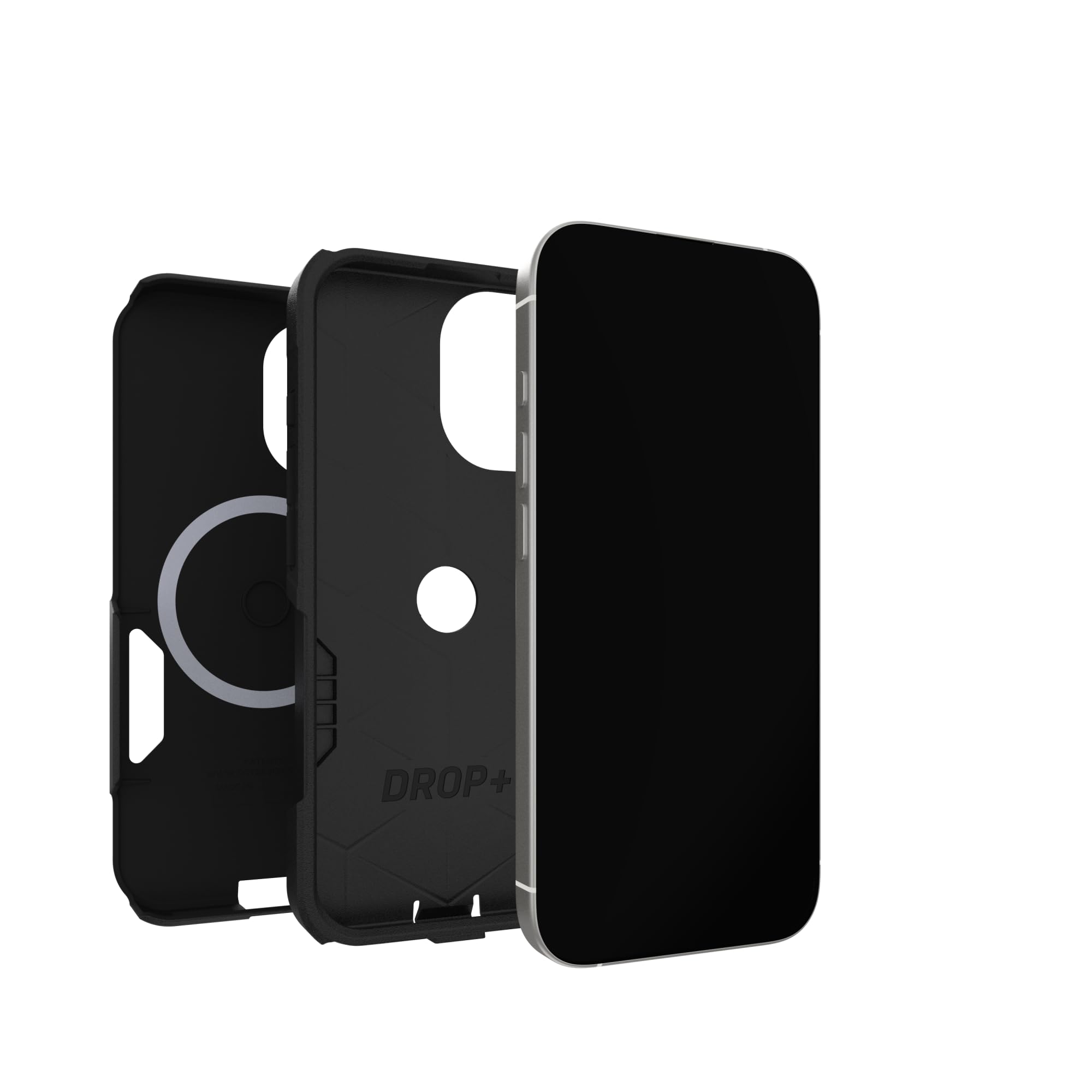 OtterBox Funda para iPhone 17 Commuter Series, Color Negro, Funda Delgada y Protectora para iPhone