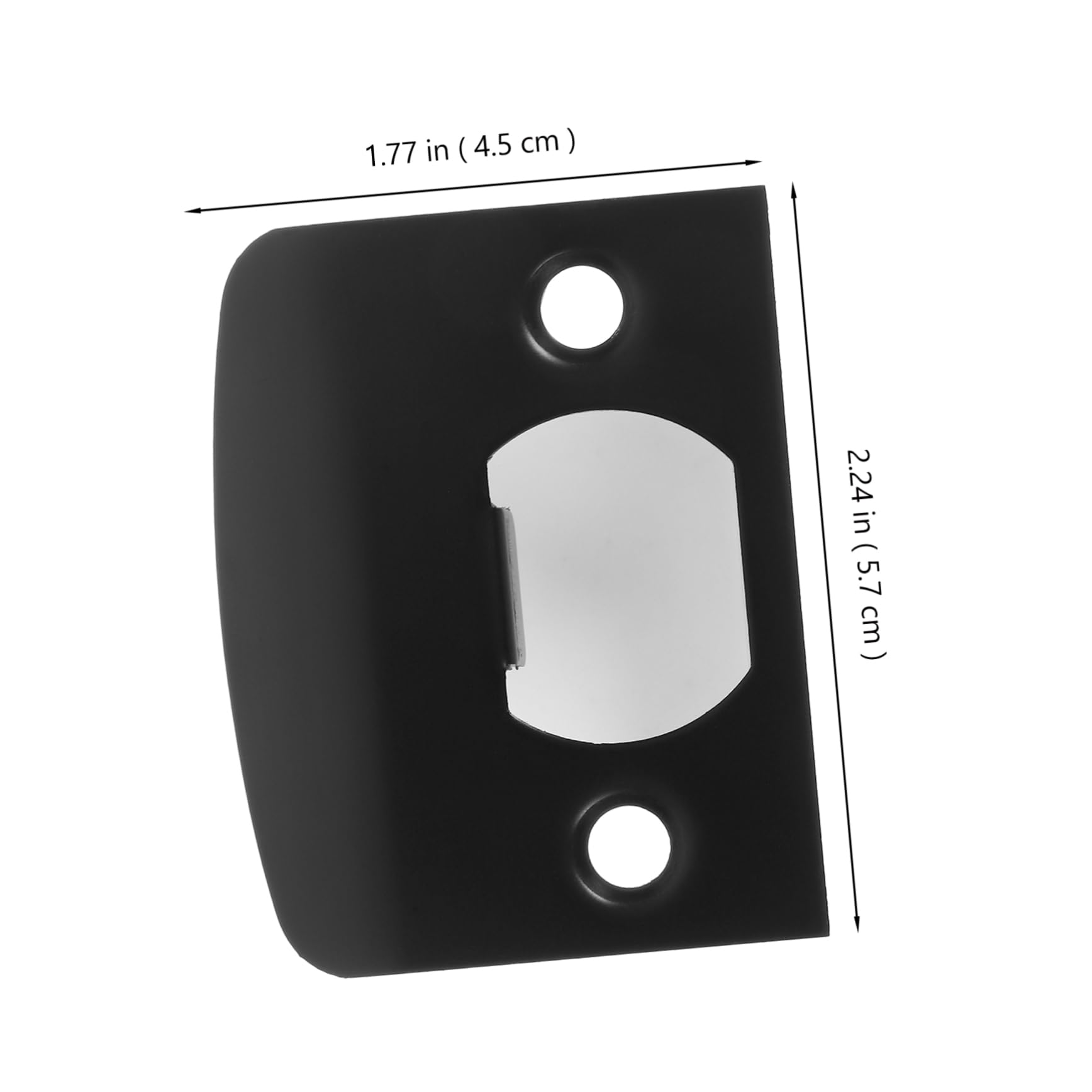 STOBOK 16ensembles Plaque De Renfort Pour Serrure De Porte Kit Installation Renforcé Pour Pênes Et Gâches De Porte Compatible Systèmes De Verrouillage Avec Vis Et Scellé