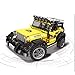 TRCS Technik Jeep Véhicule tout-terrain, 610 pièces de construction pour voiture, jouet SUV - Kit de construction compatible avec Lego 42122 Jeep Wrangler