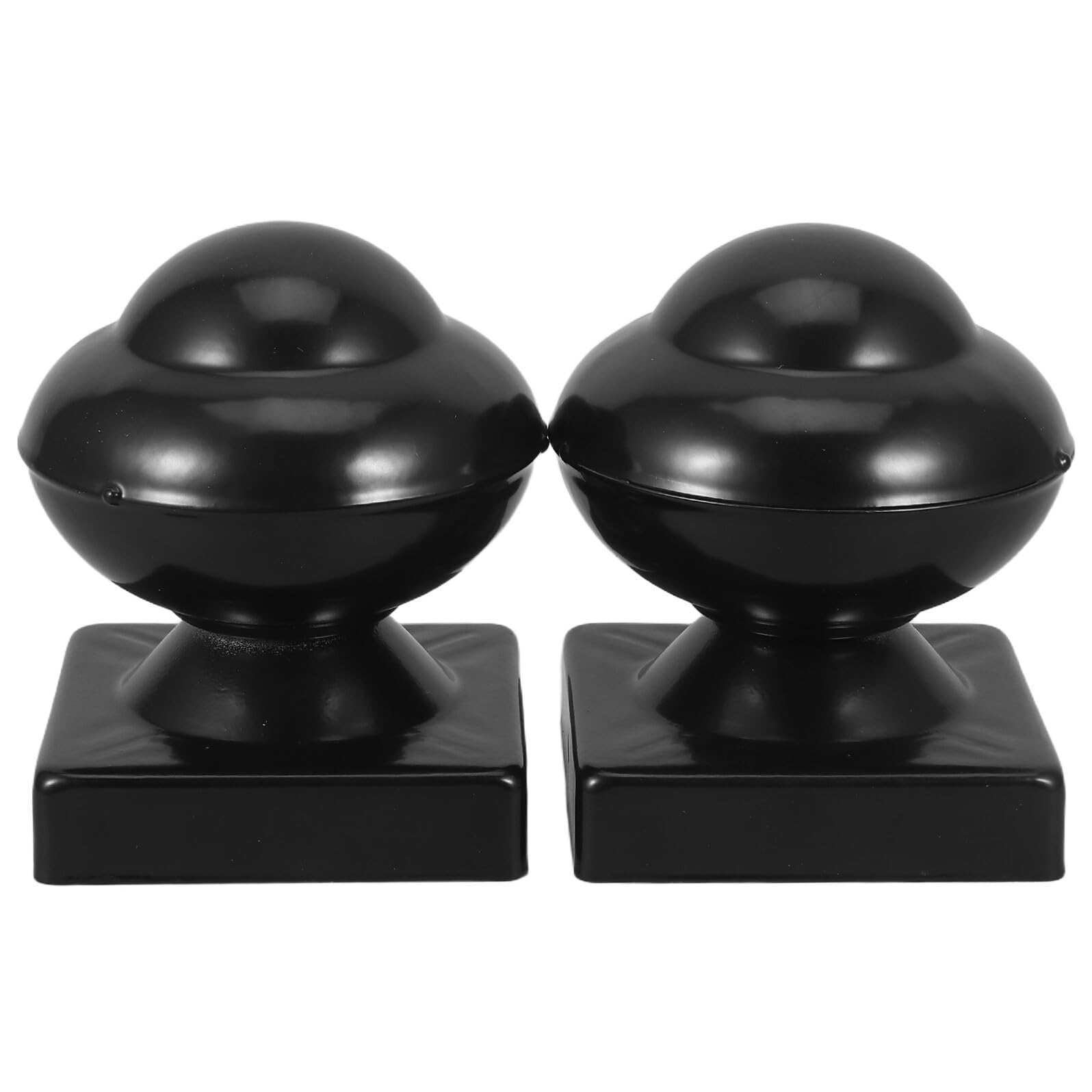 Capuchon de portail décoratif lot de 2 pour embellir le jardin