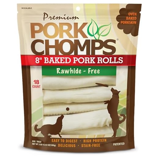 Pork Chomps Oven Baked Dog Chews