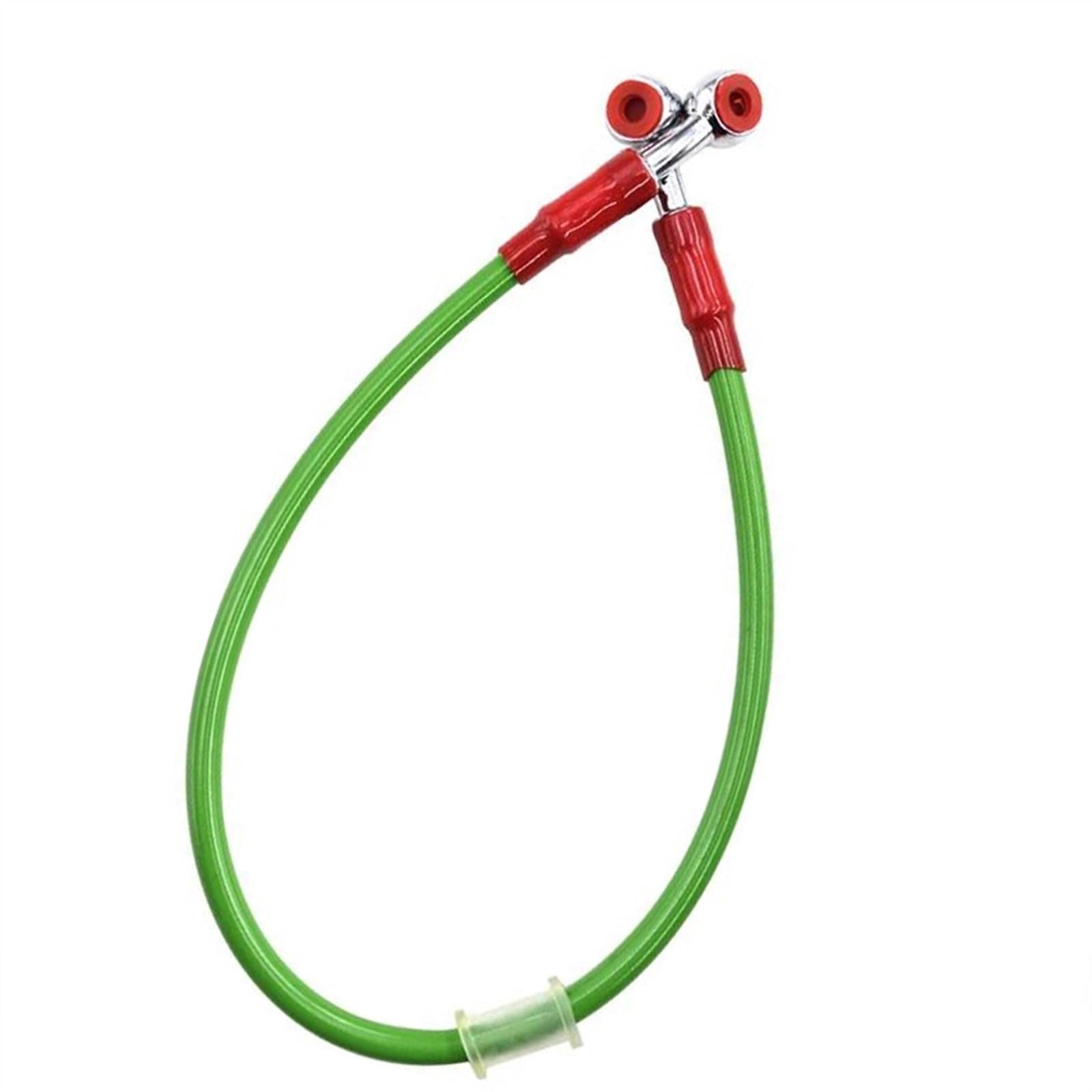 Ksxzw Green Motorbike Part Motorcycle 50Cm Braided Steel Hydraulic Brake Line Clutch Oil Hose Tube(Green)