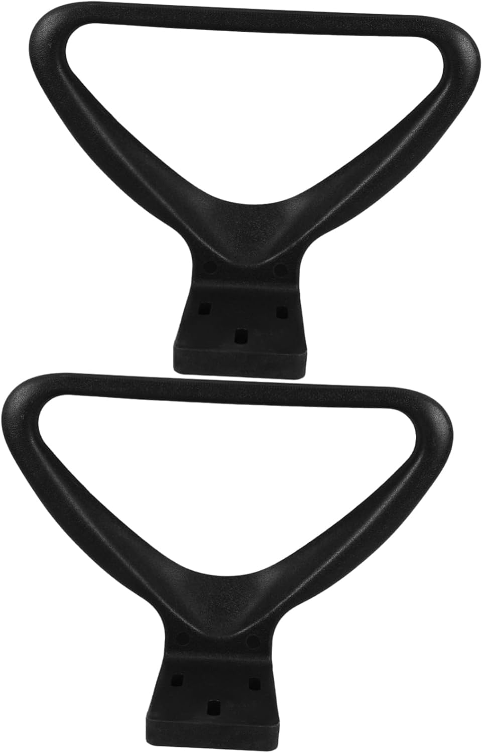 Veemoon 2pcs Ergonomic Office Chair Armrest Replacement Sturdy Plastic Arm Rest for Gaming and Office Chairs Wear-Resistant Accessories for Comfortable Seating