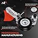 A-Premium Belt Tensioner Assembly with Pulley Compatible with Chevrolet Cruze 2011-2016, Sonic 2012-2019, Trax 2013-2020, Cruze Limited 2016 & Buick Encore 2013-2020, 1.4L, Petrol, Replace# 55565236