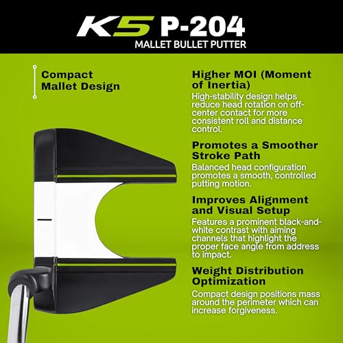 Majek K5 P-204 Mallet Putter