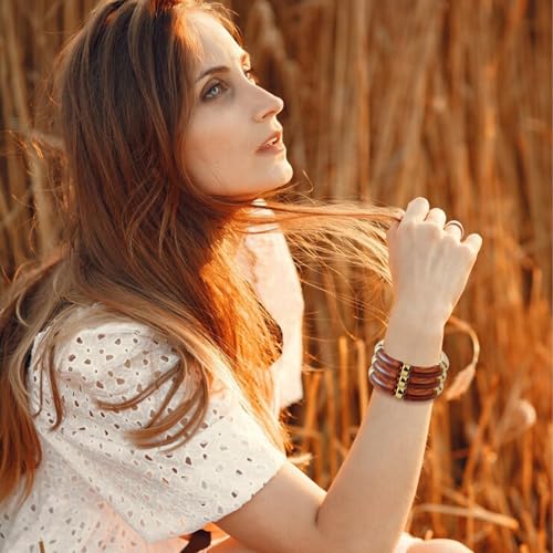 KOLODOGO 3PCS Gold Chunky Bangles Bracelets for Women Stackable Chunky Bracelets Acrylic Bamboo Bracelet Stretch Bracelets for Women as Jewelry Gift3