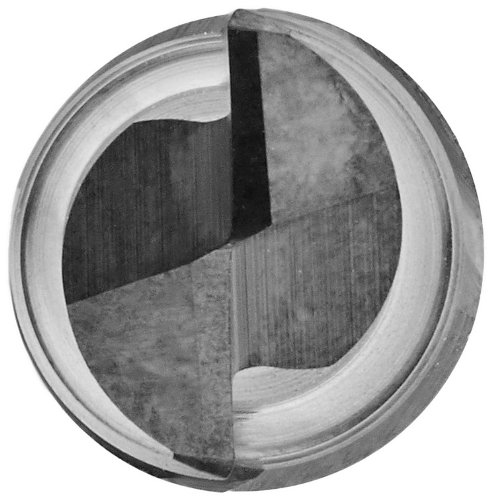 Melin Tool AMG Carbide Corner Radius End Mill, Uncoated (Bright) Finish, 30 Deg Helix, 2 Flutes, 2.5000