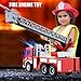 izmovine Fire Truck Toy 1:16 Scale Fire Engine for Kids Perfect Fire Trucks for Boys Age 3-7 Fun and Educational Toy for Children