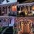 Christmas Lights Outdoor Decorations 218 LED 13.8ft Curtain Fairy Lights with 12 Drops, Clear Wire LED String Light Decor with 8 Modes for Wedding Party Holiday Christmas Home Indoor Outdoor Decor