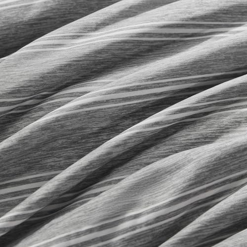 SLEEP ZONE Cooling Blankets for Hot Sleepers, Summer Blanket Thin Lightweight for Bed Couch, Arc-Chill Q-Max 0.5 Cooling Throw Blanket on Night Sweats (Dark Grey Stripe, 50''x70'') - image 7