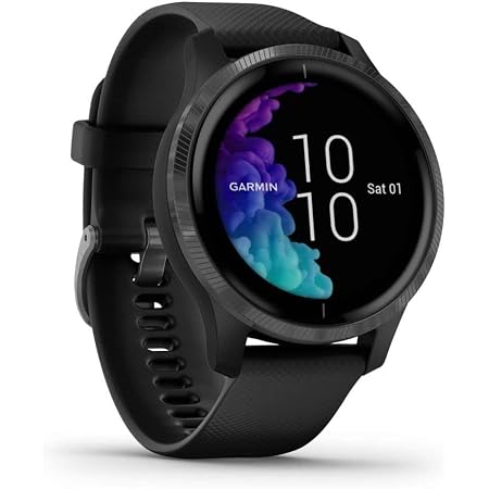 Garmin Venu - Smartwatch GPS, AMOLED, Music, Garmin Pay, Wi-Fi,  iOS/Android, 43 mm, lunghezza da 125 fino a 190 mm, Nero (Black Slate) :  Amazon.it: Elettronica