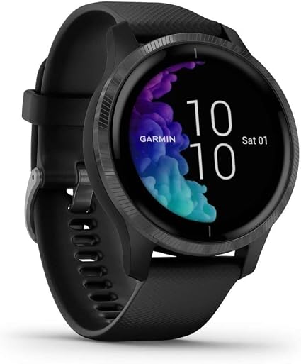 Garmin Venu - Smartwatch GPS, AMOLED, Music, Garmin Pay, Wi-Fi,  iOS/Android, 43 mm, lunghezza da 125 fino a 190 mm, Nero (Black Slate) :  Amazon.it: Elettronica