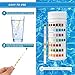 Newpol 7-in-1 Pool Test Strips, 100 Strips Water Testing for Swimming Pool, Hot Tub and Spa