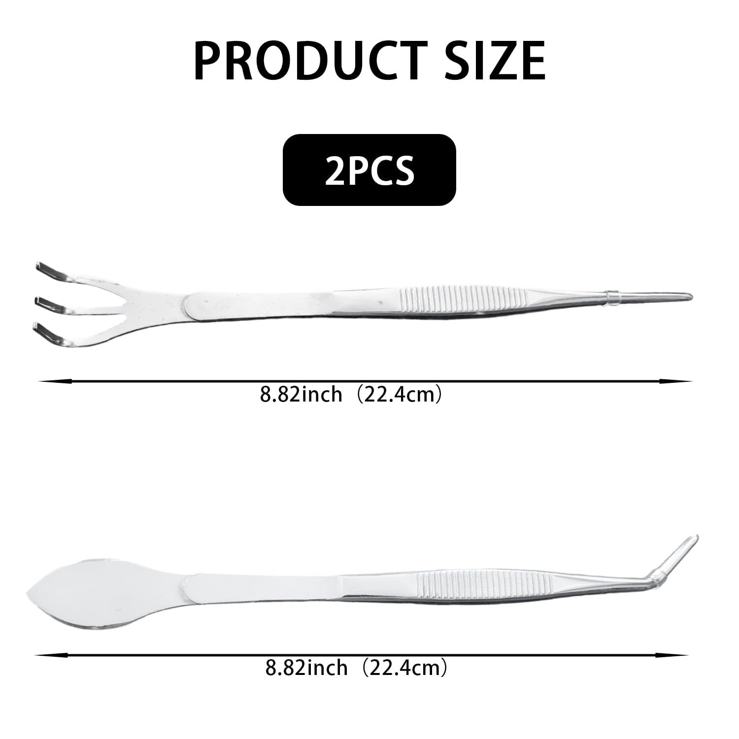Bonsai Tweezers Set - Stainless Steel Pruning Tools -2 Bonsai Tweezers Set - Stainless Steel Pruning Tools -2