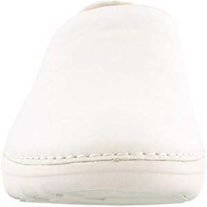 Amazon.com | FitFlop Superloafer Leather Urban White 5 M (B) | Flats