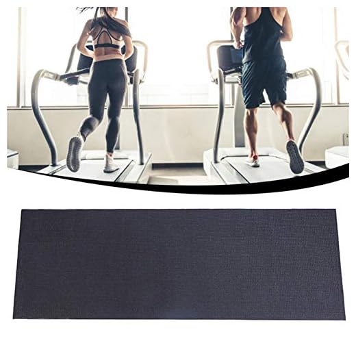 Tapete de equipamento de exercício, tapete de proteção de esteira de exercício, tapetes grossos para equipamentos de exercício, tapete de proteção de piso para academia em casa para exercícios internos