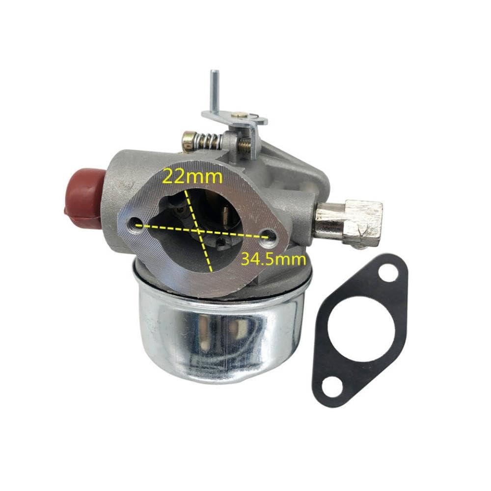 Carburatore compatibile con attrezzi da giardino GEOTEC motori orizzontali GEO35 GEO40 GEO50 GEO148 GEO195