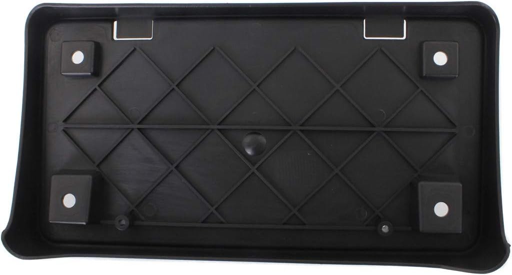for Chrysler Town and Country License Plate Bracket 2001 2002 2003 2004 | Front | Kit | Textured Black | CH1068119 | 4857350AB