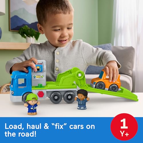 Fisher-Price Little People Load & Roll Hauler Playset - image 2