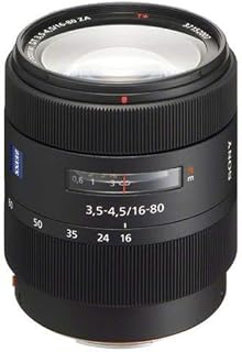Sony SAL-1680Z 16-80mm f/3.5-4.5 Carl Zeiss Vario-Sonnar T DT Zoom Lens for Sony Alpha Digital SLR Camera