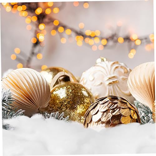 IMIKEYA 2 Decoração De Neve Falsa Neve Artificial Neve Falsa Para Artesanato Decoração De Inverno Ne