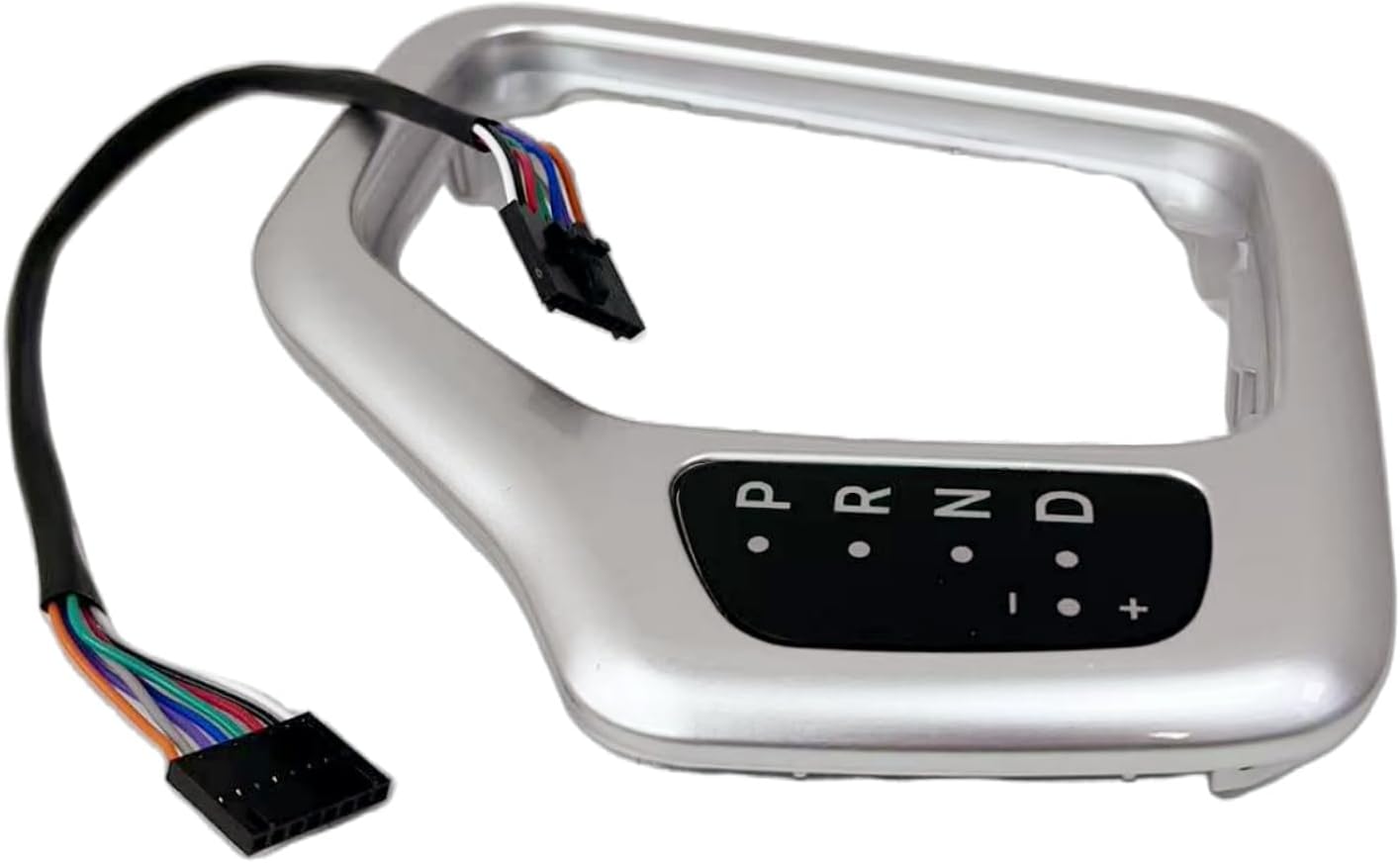 5YD27LS5AA White Transmission Shifter Bezel with Harness Fits for 2014-2018 Jeep Replace parts