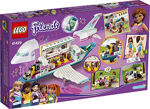 Friends Heartlake City Airplane 41429, Includes Friends Stephanie and Olivia, and Lots of Fun Airplane Accessories to Spark Fun and Creative Playtimes, New 2020 (574 Pieces) - Lego - Immagine 4