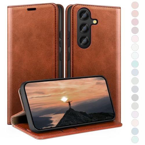 Coque Samsung S25 Plus étui cuir premium finition luxe élégante