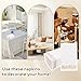 Paper Napkins Disposable Decorative Paper Hand Towels for Bathroom Dinner Napkins Soft Absorbent Bathroom Napkins Guest for Wedding Kitchen Party Birthday Thanksgiving Events,Gold and White,100 Pack