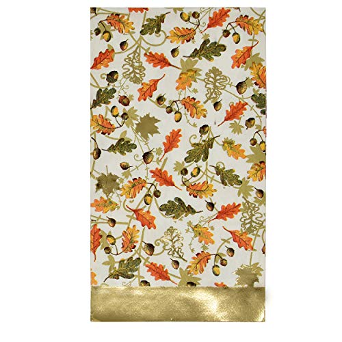 Gift Boutique 100 Count Thanksgiving Leaves Guest Napkins